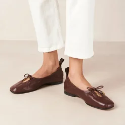 New Rosalind Læder Ballet Flats Dame Ballerina Sko