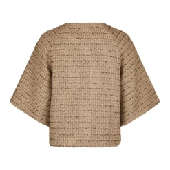 Hot Rosella Boucle Mini Jakke Dame Jakker