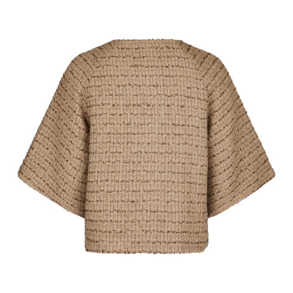 Hot Rosella Boucle Mini Jakke Dame Jakker