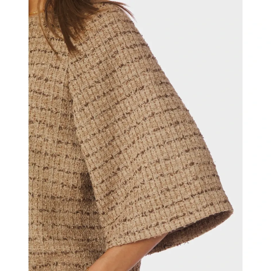 Hot Rosella Boucle Mini Jakke Dame Jakker
