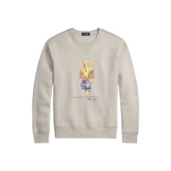 Outlet Rundhalset striktrøje Trøjer|Sweatshirts