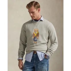 Outlet Rundhalset striktrøje Trøjer|Sweatshirts