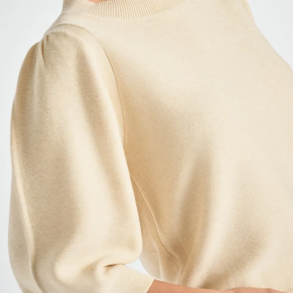 Sale Rundhalset sweater Dame Striktrøjer & Sweatere