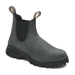 New Rustikke Unisex Læderstøvler Chelsea Boots