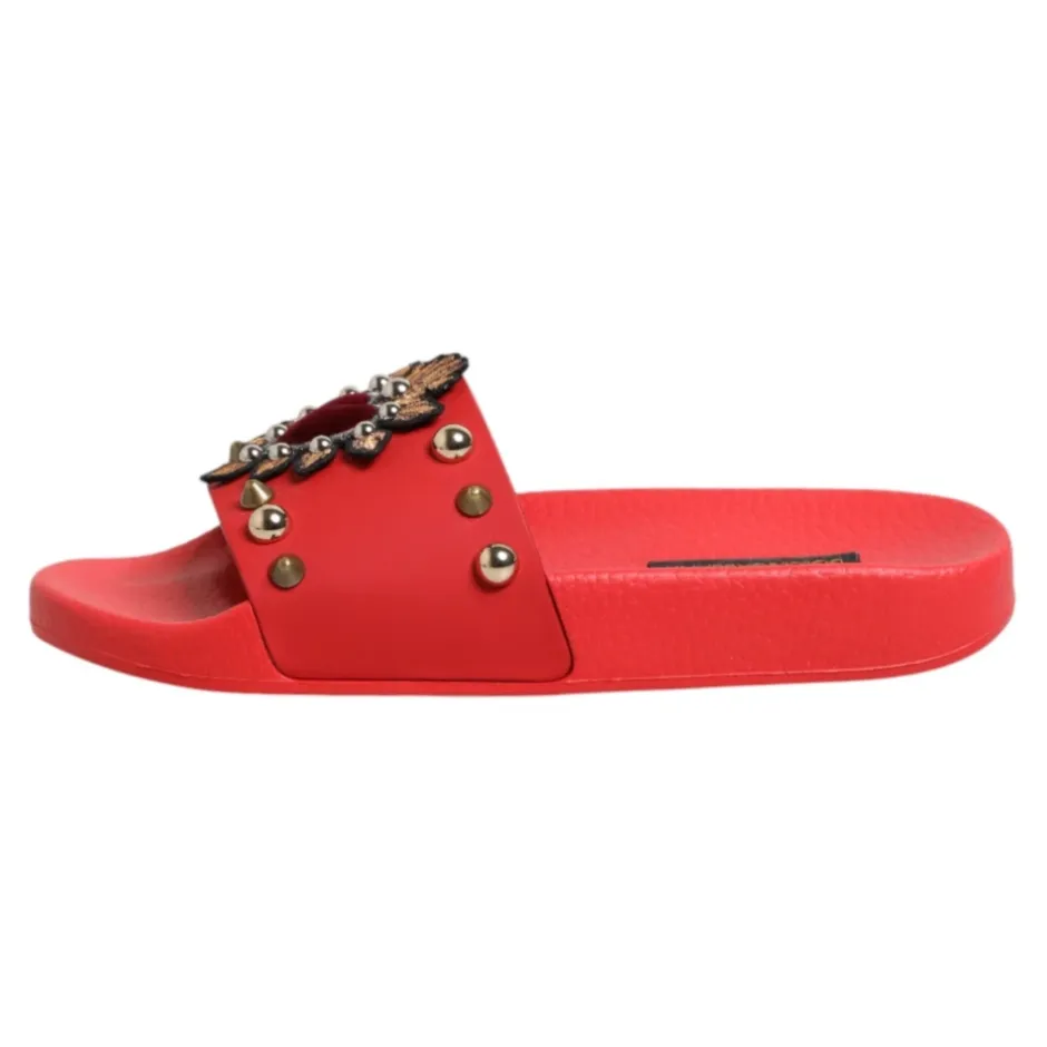 Outlet Sacred Heart Stud Slides Børn Sandaler