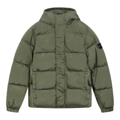 Online Sage Puffer Jacket med hætte Børn Jakker