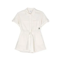 New Salopette Jumpsuit med bælte Børn Jumpsuits