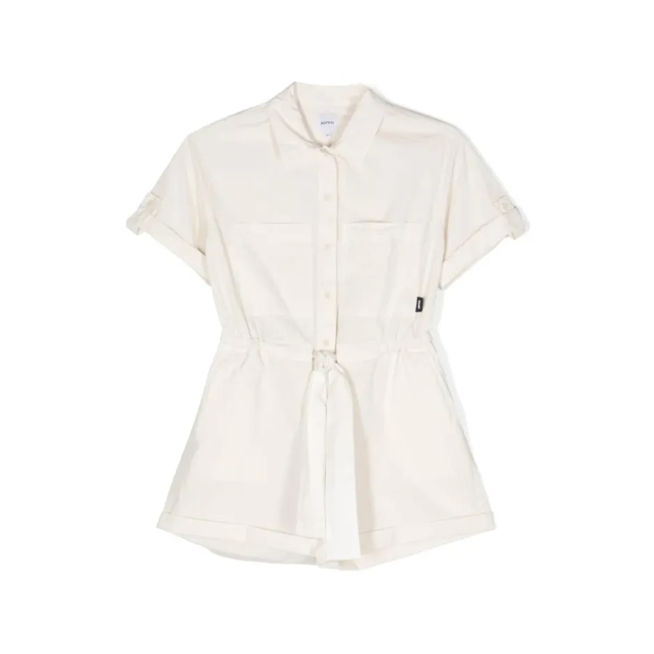 New Salopette Jumpsuit med bælte Børn Jumpsuits