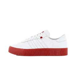 Sale Sambarose White Scarlet Sneakers Dame Sneakers