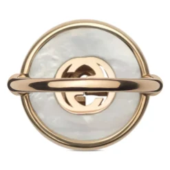 Sammensatte ring i lyserød d, mop, diamanter, gg pavé Dame Smykker