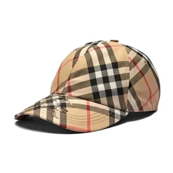 Discount Sand Check Cap til stilfuldt look Huer, Kasketter & Hatte