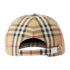 Discount Sand Check Cap til stilfuldt look Huer, Kasketter & Hatte