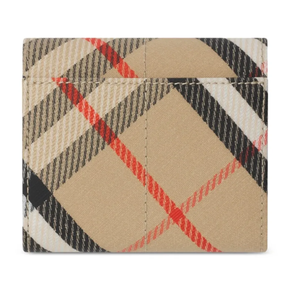 Sand Trifold Wallet Dame Punge & Kortholder