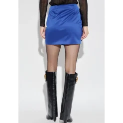Discount Satin Big Flower Skirt Dame Nederdele