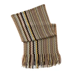Online SC35WMDA233 Wave Print Scarf Dame Tørklæder