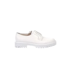 Hot Shannon T White Derby Dame Snøresko