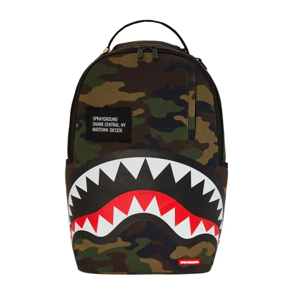 Shark Central Camo DLXS Rygsæk Tasker