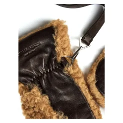 Best Shearling Leather Logo Handsker Handsker
