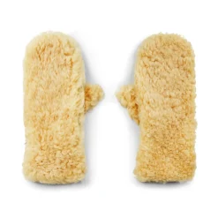 Clearance Shearling Leather Logo Handsker Handsker