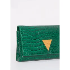 Clearance Shibuya Croc Skuldertaske Dame Punge & Kortholder