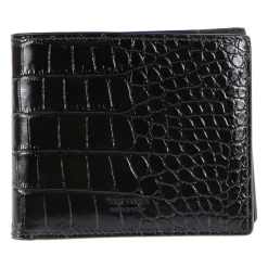 Discount Shiny Printed Croc Exotic T Line Wallet Punge & Kortholder
