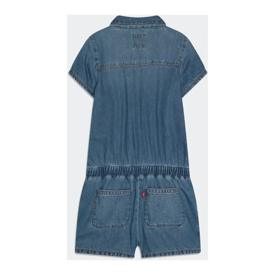 Short Denim Overall Børn Jumpsuits