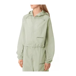 Outlet Short Nylon Hooded Jacket Træningsjakker