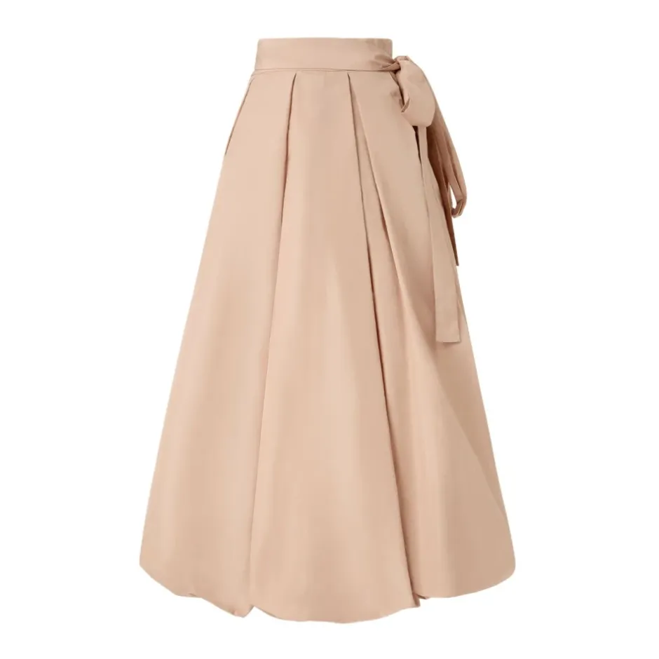 Sale Side Tie Front Slit Nederdel Dame Nederdele