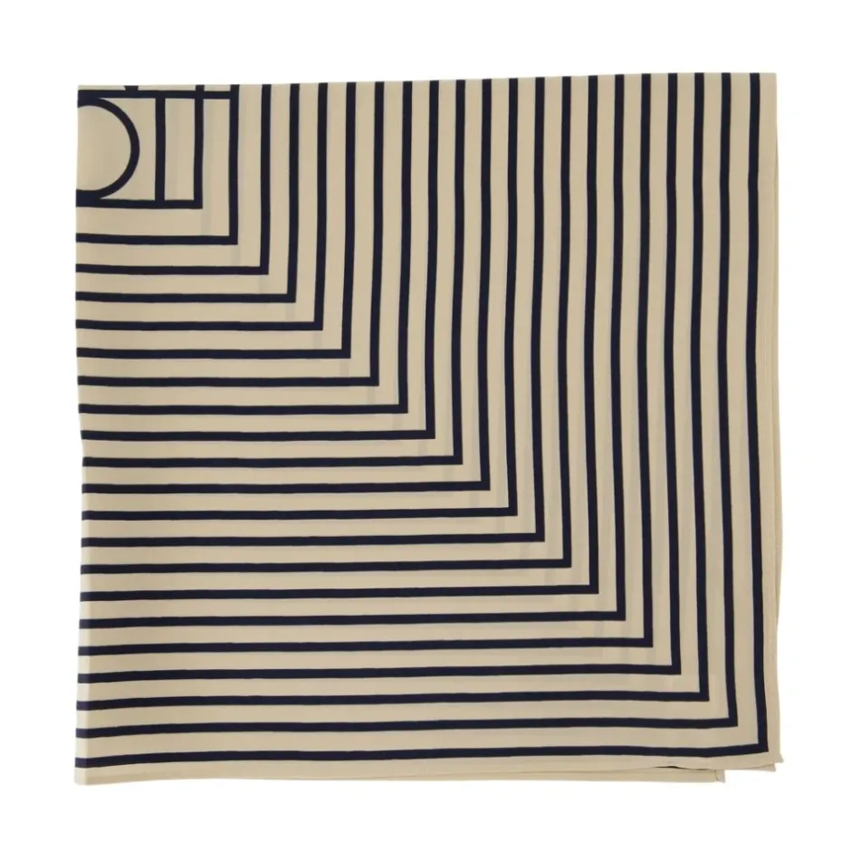 Discount Signature Monogram Silketørklæde Dame Tørklæder
