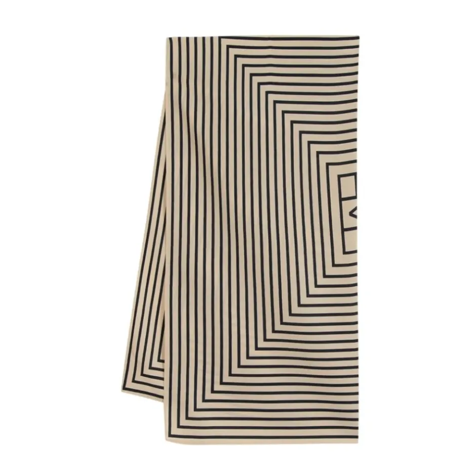 Discount Signature Monogram Silketørklæde Dame Tørklæder