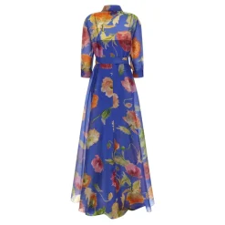 Online Silk Organza Trench Skjortekjole Dame Kjoler