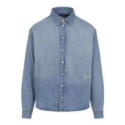 Outlet Simon de-Nîmes Denim Skjorte Skjorter