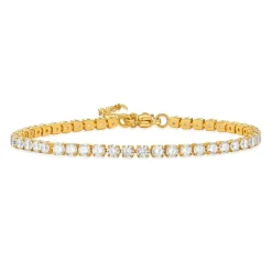 Clearance Skinnende Tennisarmbånd Dame Smykker