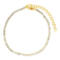 Clearance Skinnende Tennisarmbånd Dame Smykker