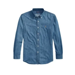 Best Skjorte i denim med skræddersyet pasform Skjorter