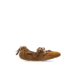 Best Sko i ruskind med snørebånd Dame Sneakers