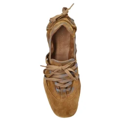 Best Sko i ruskind med snørebånd Dame Sneakers