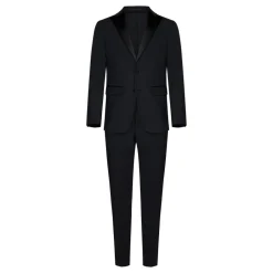 New Skræddersyet Single-Breasted Smoking Suit Jakkesæt