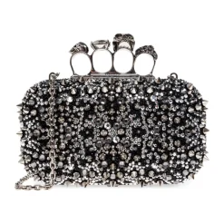 Discount Skull Knuckle Clutch Dame Clutch