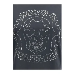 Outlet Skull Strass T-Shirt Dame T-Shirts