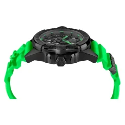 Hot Skull Watch med grøn rem Ure