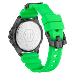 Hot Skull Watch med grøn rem Ure