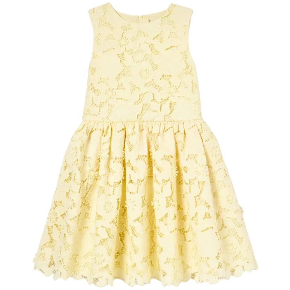 Online Sleeveless Lace Dress Børn Kjoler & Nederdele