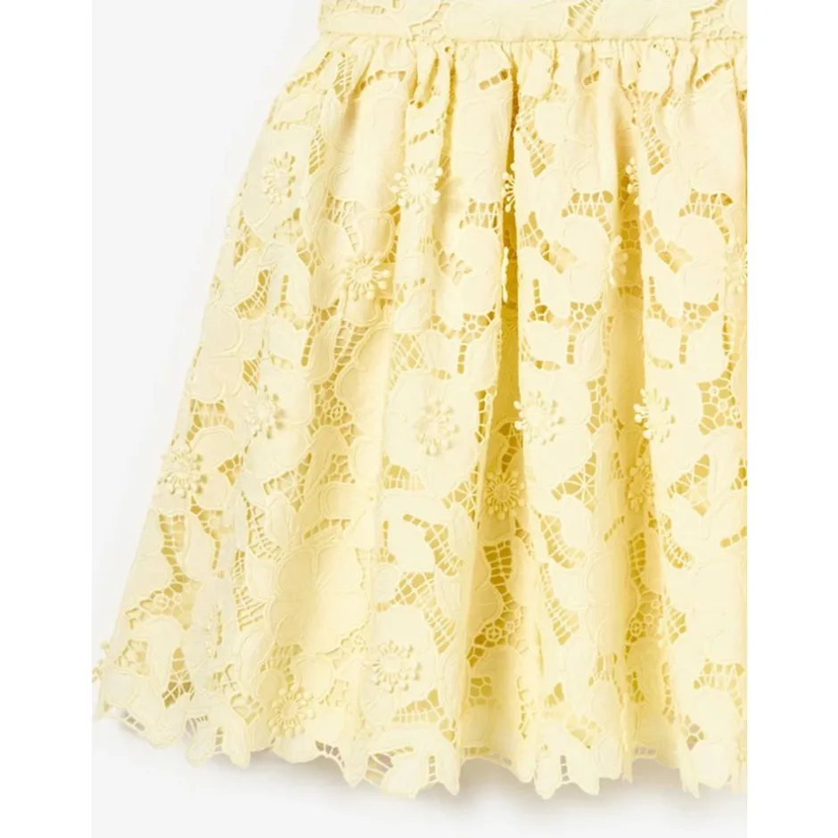 Online Sleeveless Lace Dress Børn Kjoler & Nederdele