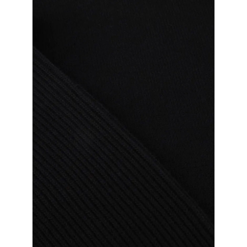 Outlet SLHDERECK LS Knit Relaxer Rib Mock Neck Strik