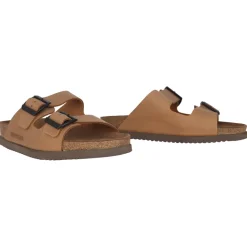 New Slide Sandal i Chestnut Brown Sandaler
