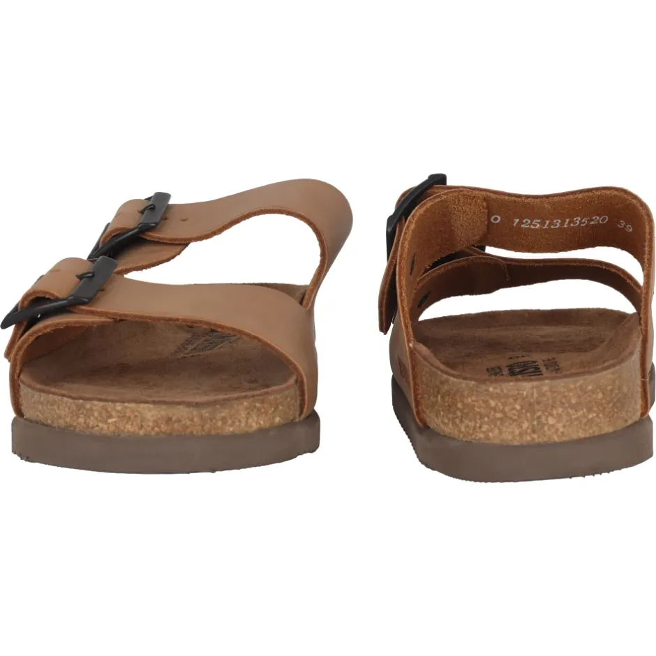 New Slide Sandal i Chestnut Brown Sandaler