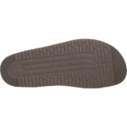 New Slide Sandal i Chestnut Brown Sandaler