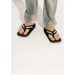 Outlet Slide Sandal Med Logo Sandaler