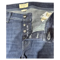Discount Slim Carbon Label Mørk Vasket Jeans Jeans
